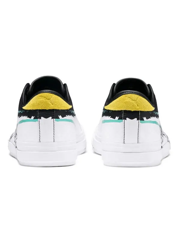 Кроссовки bradley theodore x capri 'white black' Puma — изображение 4 из 4, белый/черный/желтый