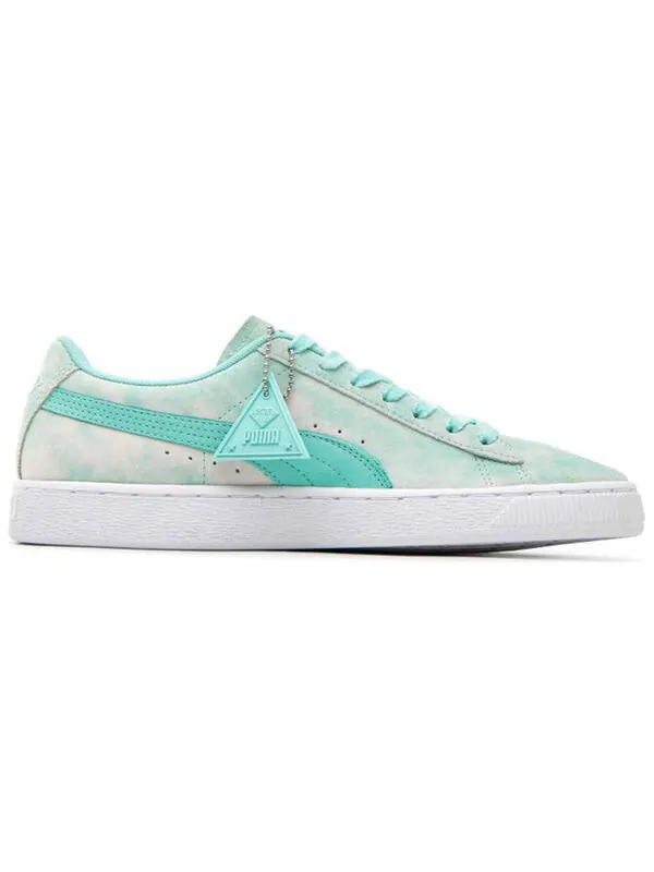 Кроссовки diamond supply co. x suede 'california dreaming' Puma — изображение 2 из 4, синий/зеленый