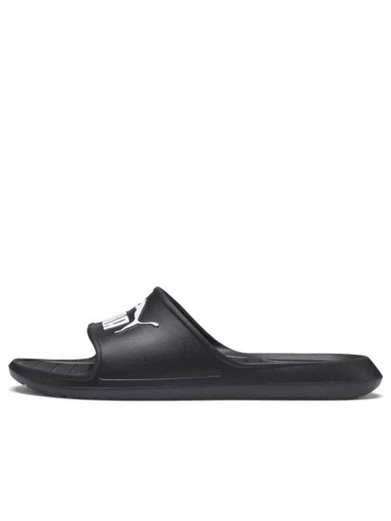 Шлепанцы PUMA Divecat v2 Slide 'Black White' — изображение 1 из 6, черный