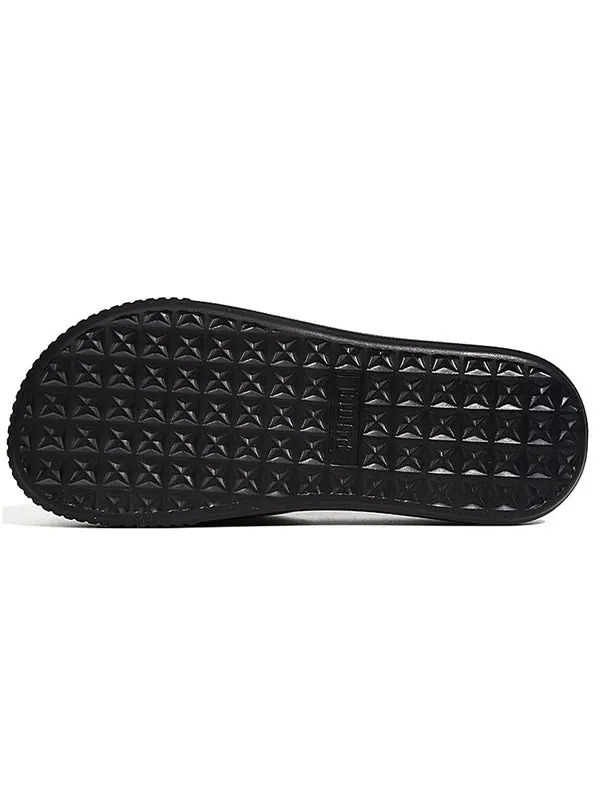 Тапочки platform slide tz metallic wns 'silver' Puma — изображение 4 из 4, черный