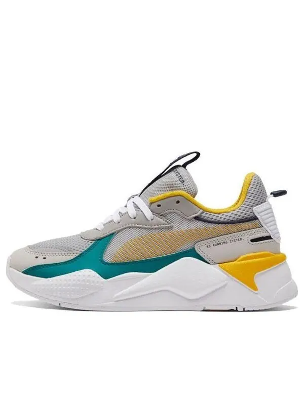 Кроссовки rs-x toys 'grey yellow green' Puma — изображение 1 из 4, серый/желтый/зеленый