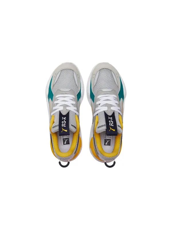 Кроссовки rs-x toys 'grey yellow green' Puma — изображение 4 из 4, серый/желтый/зеленый