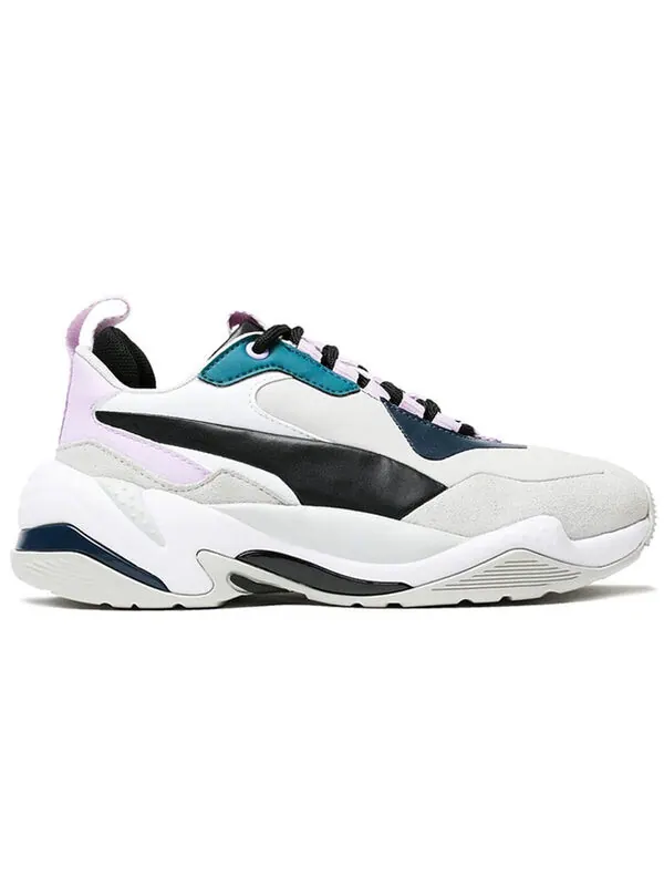 Кроссовки thunder rive droite 'deep lagoon' Puma — изображение 3 из 4, серый/розовый/черный
