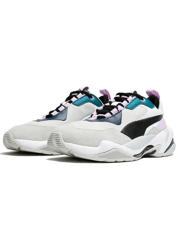 Кроссовки thunder rive droite 'deep lagoon' Puma — изображение 4 из 4, серый/розовый/черный