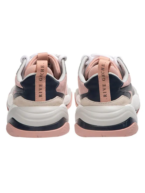 Кроссовки lama jouni x thunder rive gauche 'dress blues peach beige' Puma — изображение 4 из 4, черный/розовый