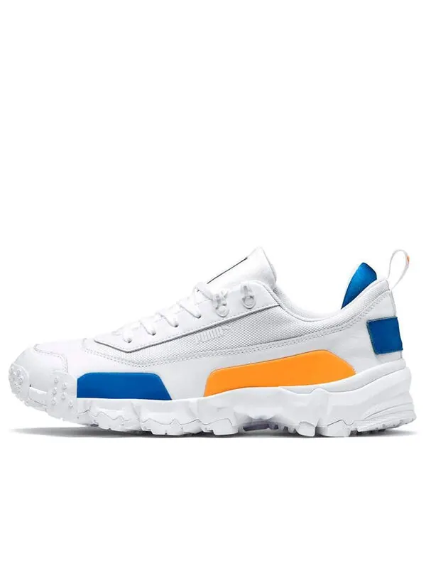 Кроссовки trailfox leather white blue yellow Puma — изображение 1 из 4, белый/синий/желтый