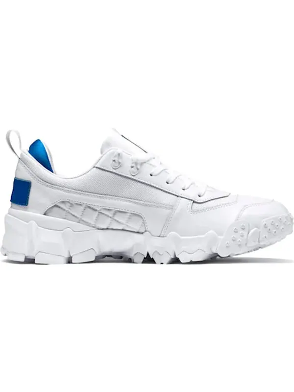 Кроссовки trailfox leather white blue yellow Puma — изображение 2 из 4, белый/синий/желтый