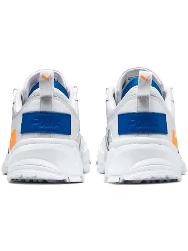 Кроссовки trailfox leather white blue yellow Puma — изображение 4 из 4, белый/синий/желтый