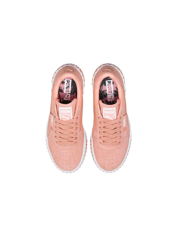 Кроссовки cali palm spring cc 'peach bud' Puma — изображение 3 из 4, белый/розовый