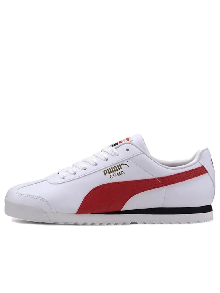 Спортивные кроссовки PUMA Roma Sports Casual Shoes 'White Red' — изображение 1 из 6, красный