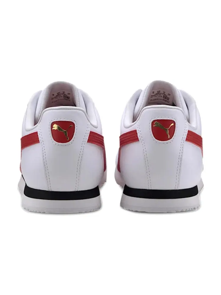Спортивные кроссовки PUMA Roma Sports Casual Shoes 'White Red' — изображение 4 из 6, красный