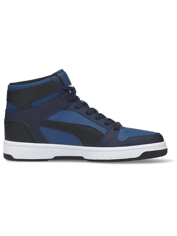 Кроссовки rebound layup 'limoges peacoat' Puma — изображение 2 из 4, черный/синий