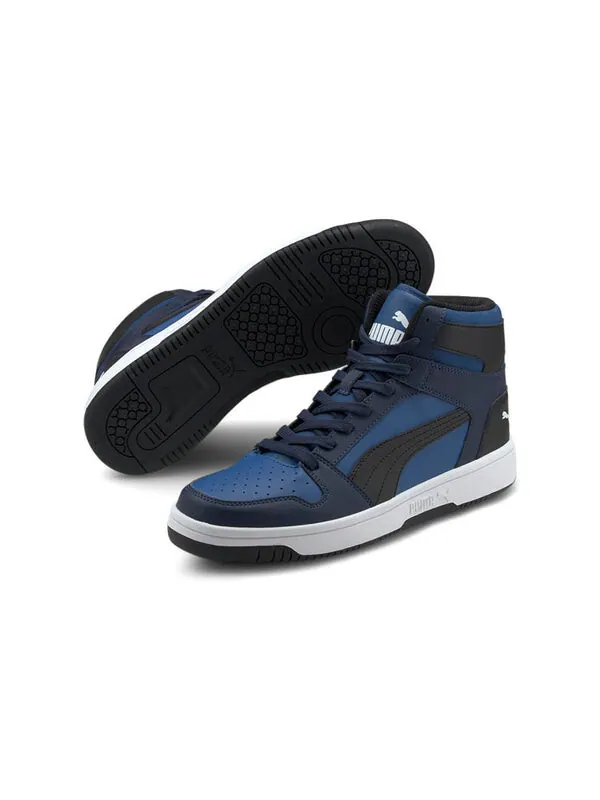 Кроссовки rebound layup 'limoges peacoat' Puma — изображение 3 из 4, черный/синий