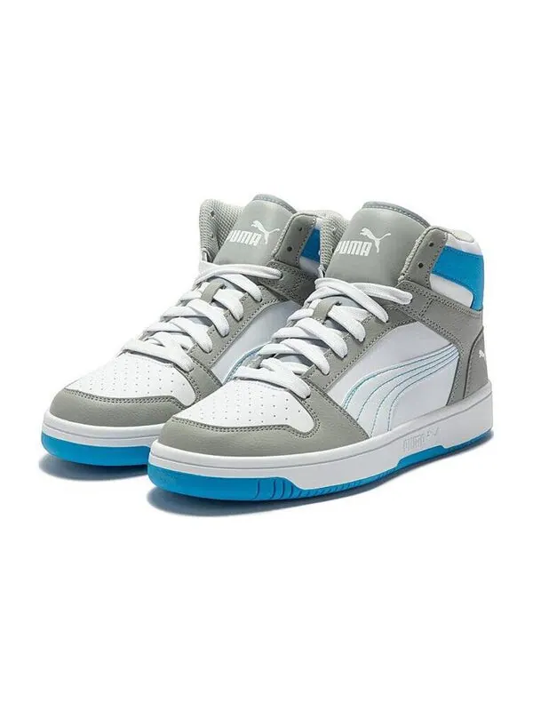 Кроссовки rebound layup 'high rise ocean dive' Puma — изображение 3 из 4, серый/белый/синий