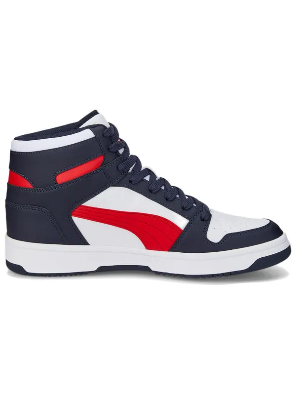 Кроссовки rebound layup 'parisian night high risk red' Puma — изображение 2 из 4, синий/красный/белый