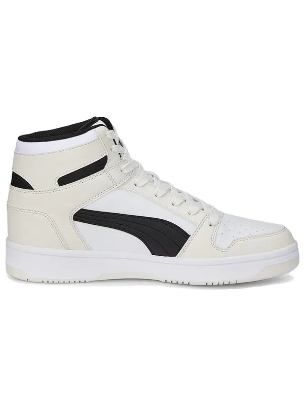 Кроссовки rebound layup 'white black' Puma — изображение 2 из 4, белый/черный