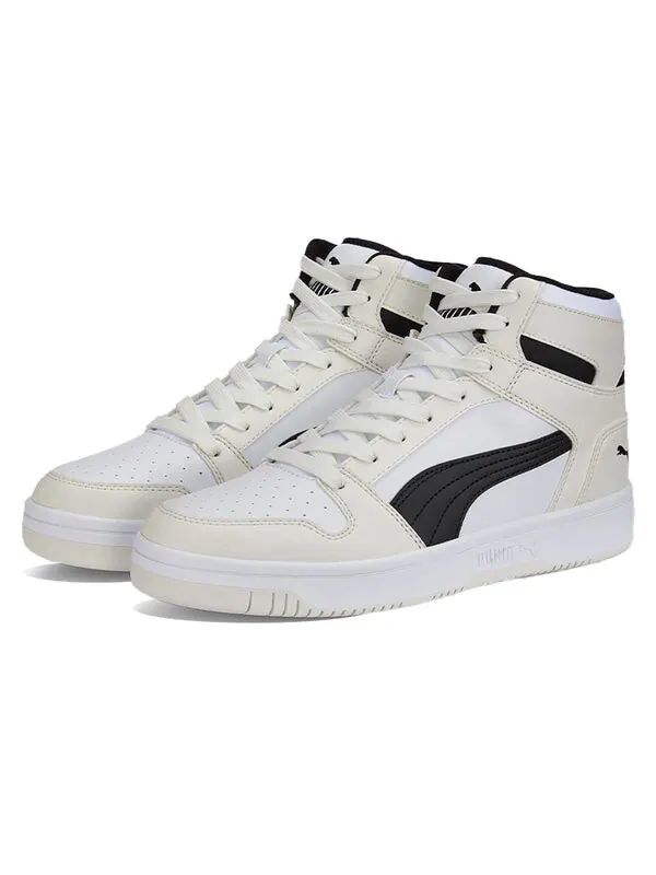 Кроссовки rebound layup 'white black' Puma — изображение 3 из 4, белый/черный