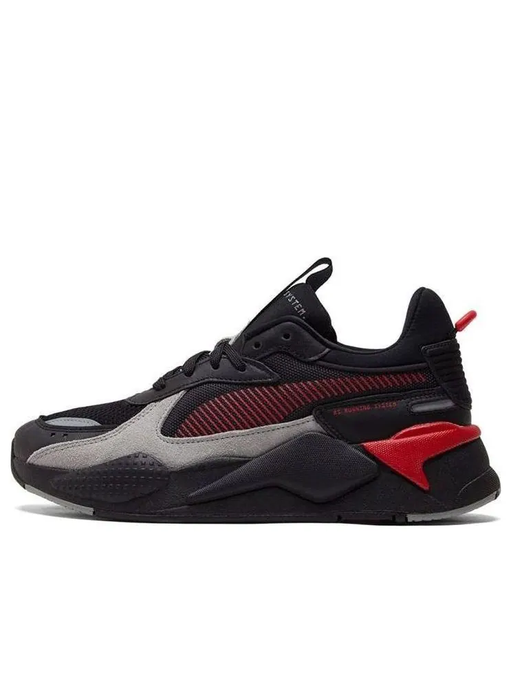 Спортивные кроссовки PUMA RS-X Reinvention 'Black High Risk Red' — изображение 1 из 5, красный