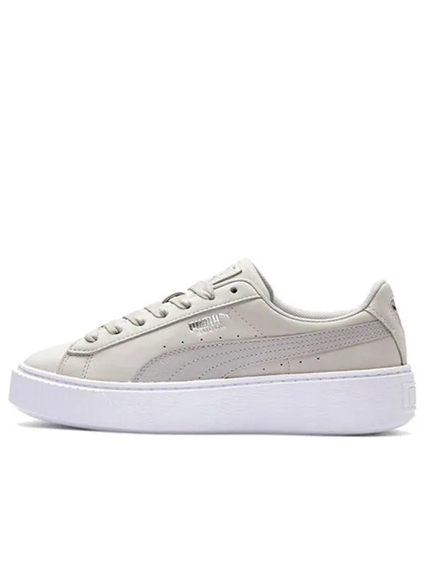 Кроссовки platform 'shimmer - grey violet' Puma — изображение 1 из 4, светлый серый