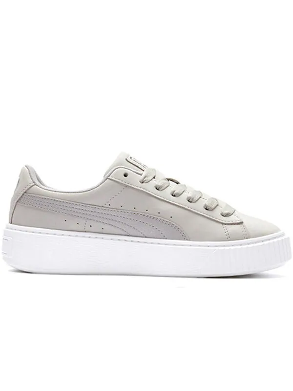 Кроссовки platform 'shimmer - grey violet' Puma — изображение 2 из 4, светлый серый