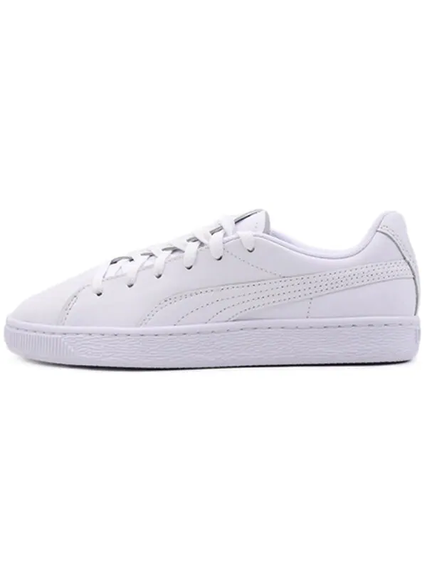 Кроссовки basket crush emboss 'white' Puma — изображение 2 из 4, белый