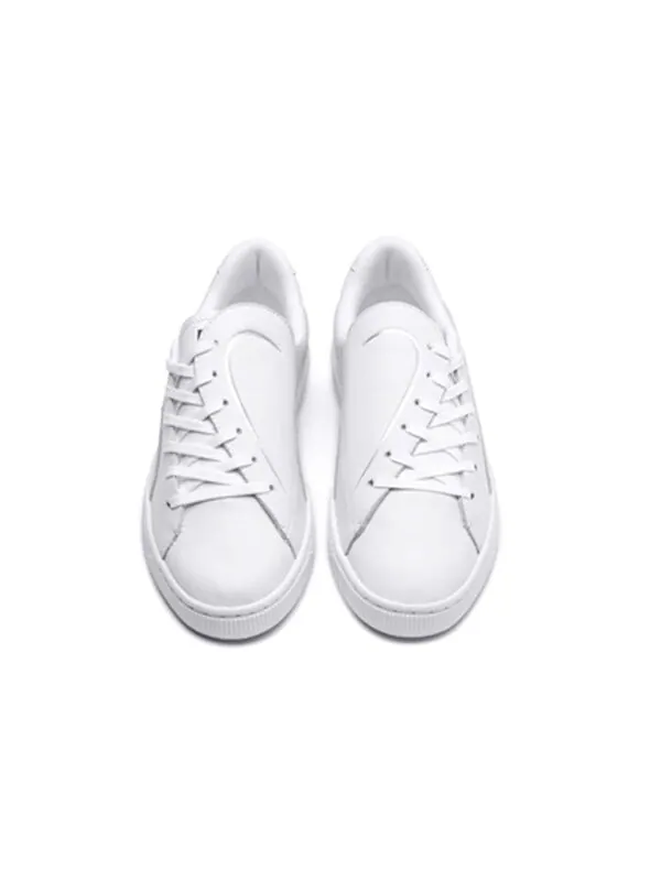 Кроссовки basket crush emboss 'white' Puma — изображение 4 из 4, белый