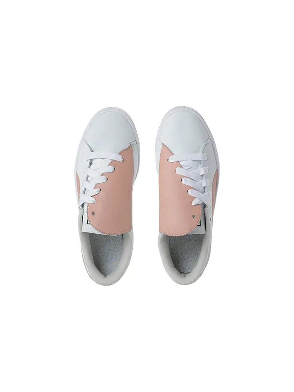Кроссовки basket 'crush paris' Puma — изображение 3 из 4, розовый/белый