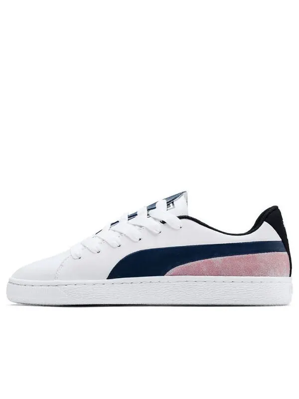 Кроссовки basket crush paris 'white blue pink' Puma — изображение 1 из 4, белый/синий/розовый