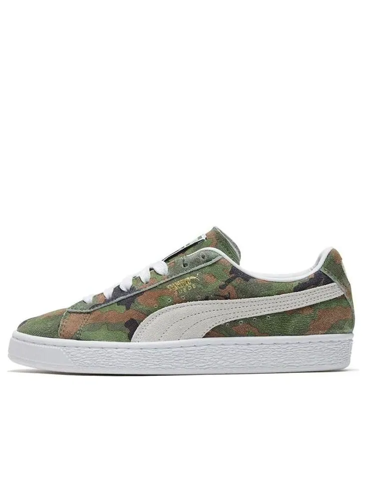 Кеды PUMA Suede Classic Ambush 'Dachsund Green Camo' — изображение 1 из 5, зеленый