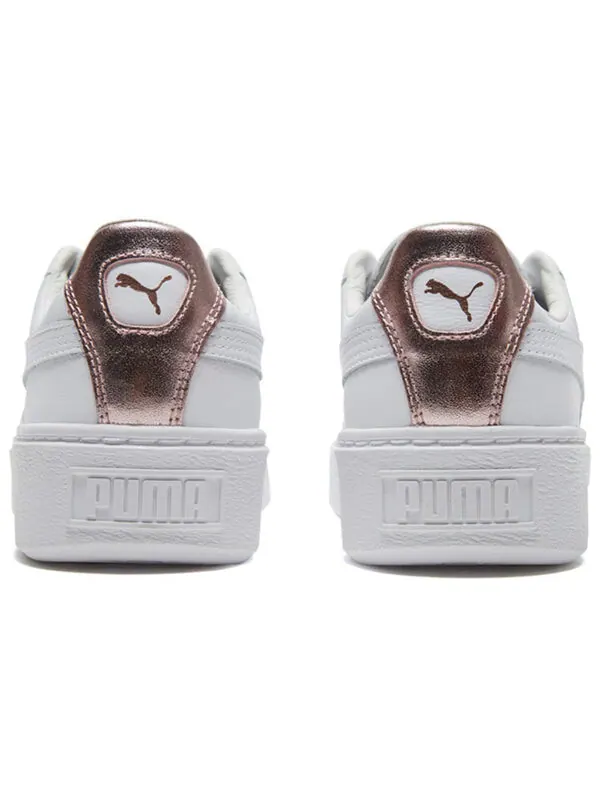 Кроссовки basket platform rgh rose gold Puma — изображение 3 из 4, белый