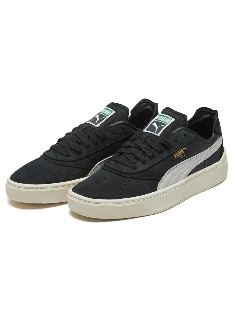 Кеды PUMA Cali-0 Vintage Low Tops Casual Skateboarding Shoes Unisex Black — изображение 2 из 4, черный
