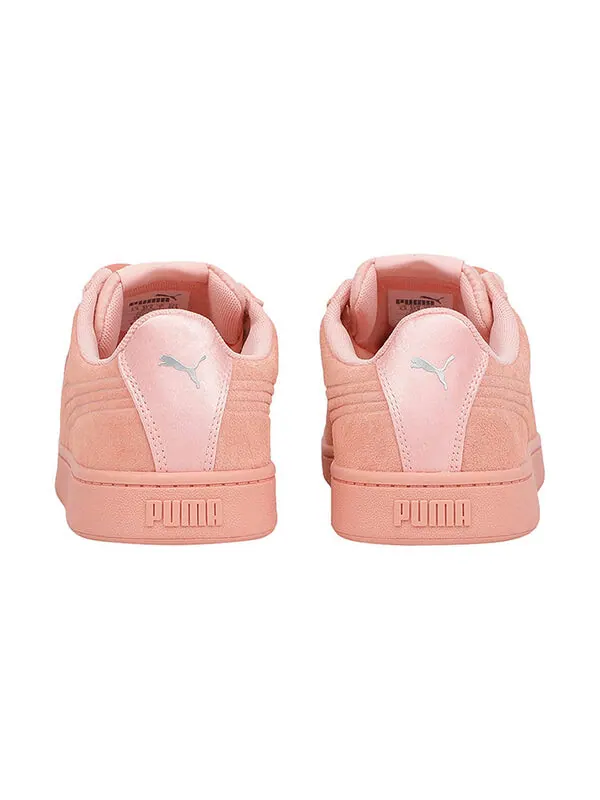 Кроссовки vikky v2 ribbon pink/white Puma — изображение 4 из 4, розовый