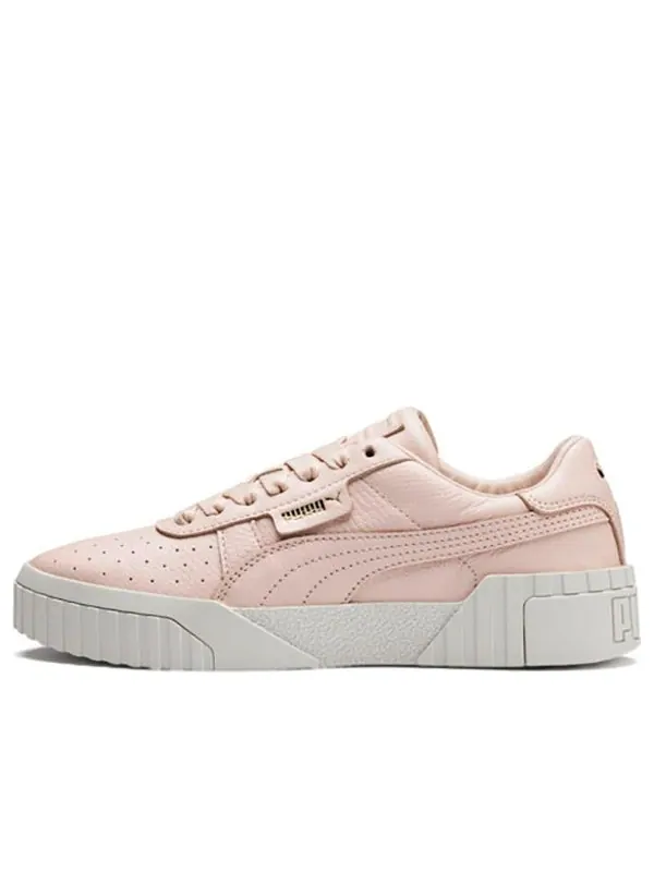 Кроссовки cali emboss 'cream tan' Puma — изображение 1 из 4, кремовый бежевый