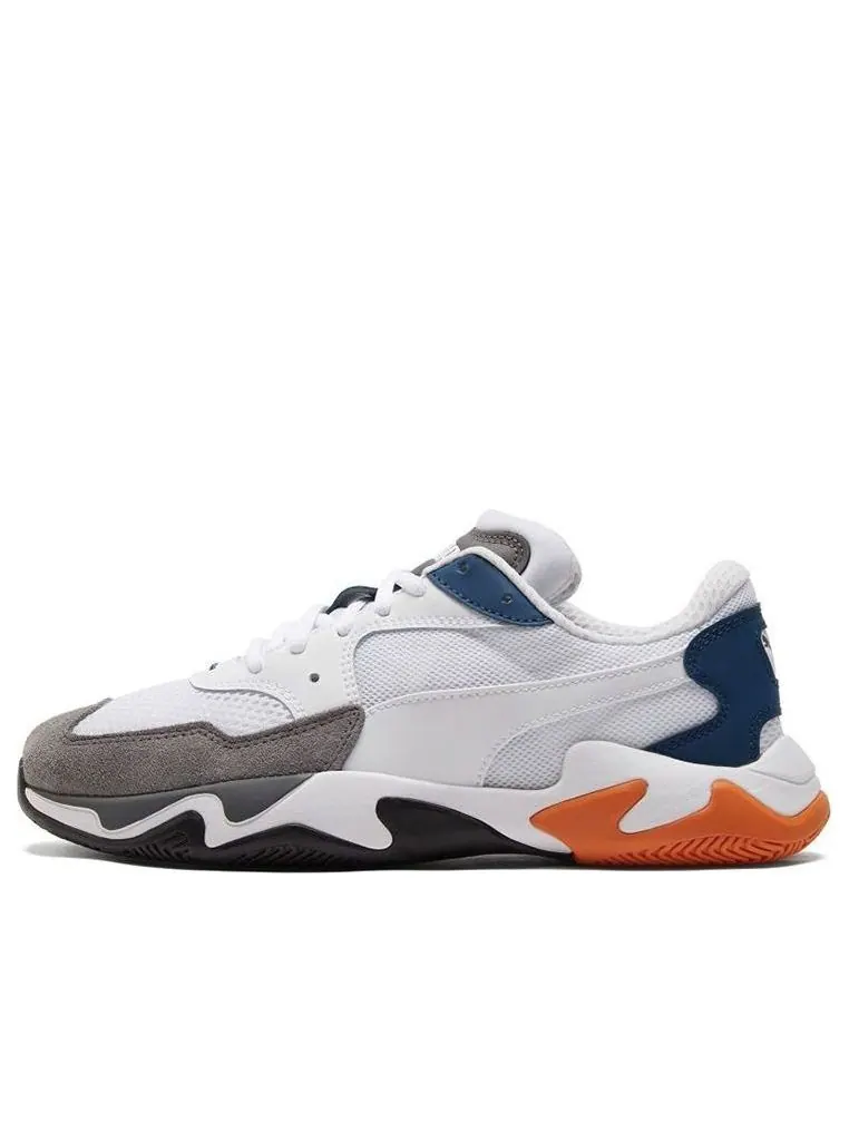 Спортивные кроссовки PUMA Unisex Storm Origin Sneakers White/Grey/Blue — изображение 1 из 6, серый