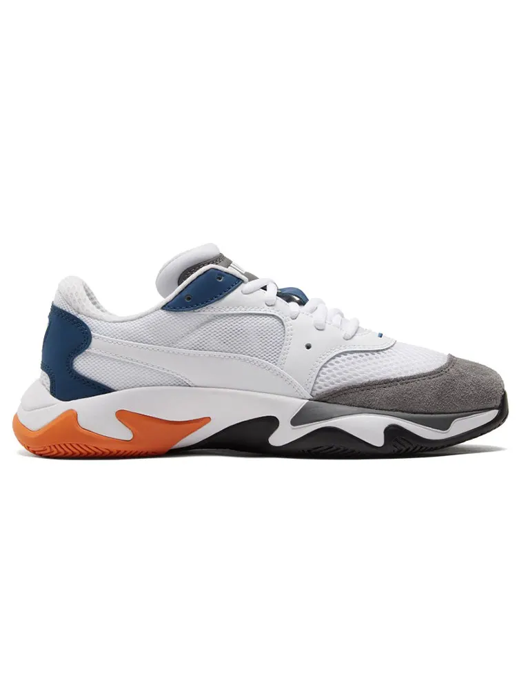 Спортивные кроссовки PUMA Unisex Storm Origin Sneakers White/Grey/Blue — изображение 2 из 6, серый