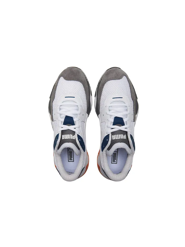 Спортивные кроссовки PUMA Unisex Storm Origin Sneakers White/Grey/Blue — изображение 4 из 6, серый