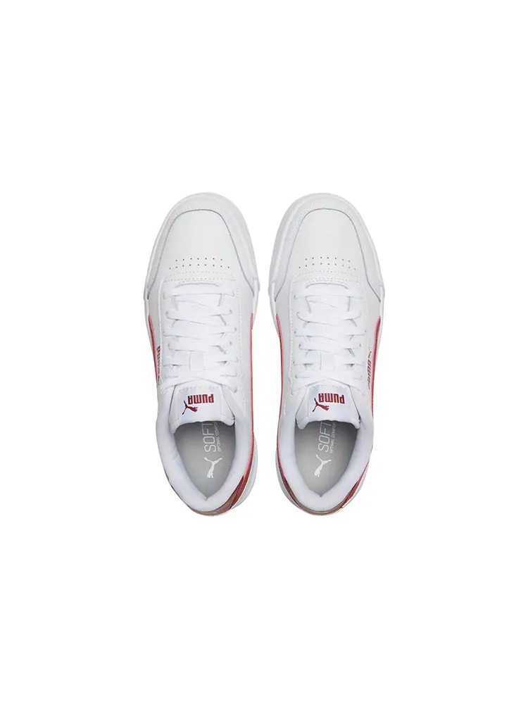 Кеды PUMA Caracal White Red Unisex 'White Red' — изображение 4 из 5, красный