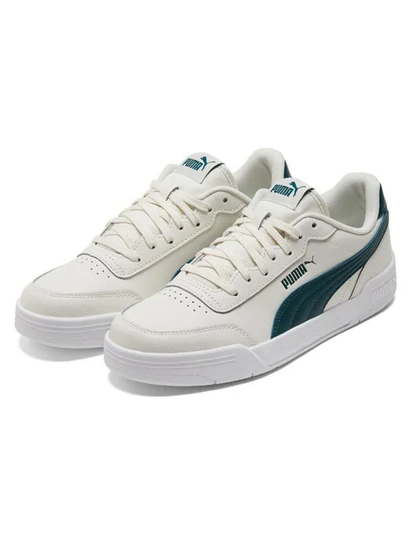 Кроссовки caracal 'vaporous grey varsity green' Puma — изображение 3 из 4, белый/серый/зеленый
