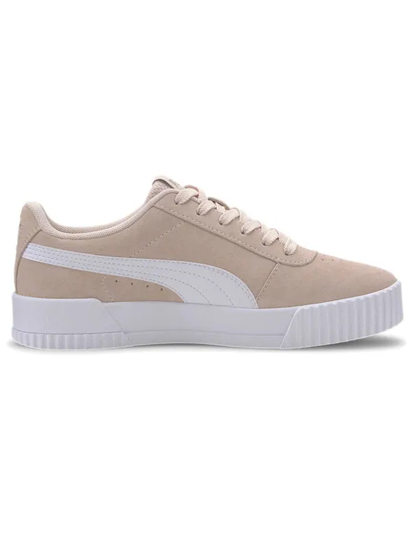 Кроссовки carina suede pink Puma — изображение 2 из 4, розовый