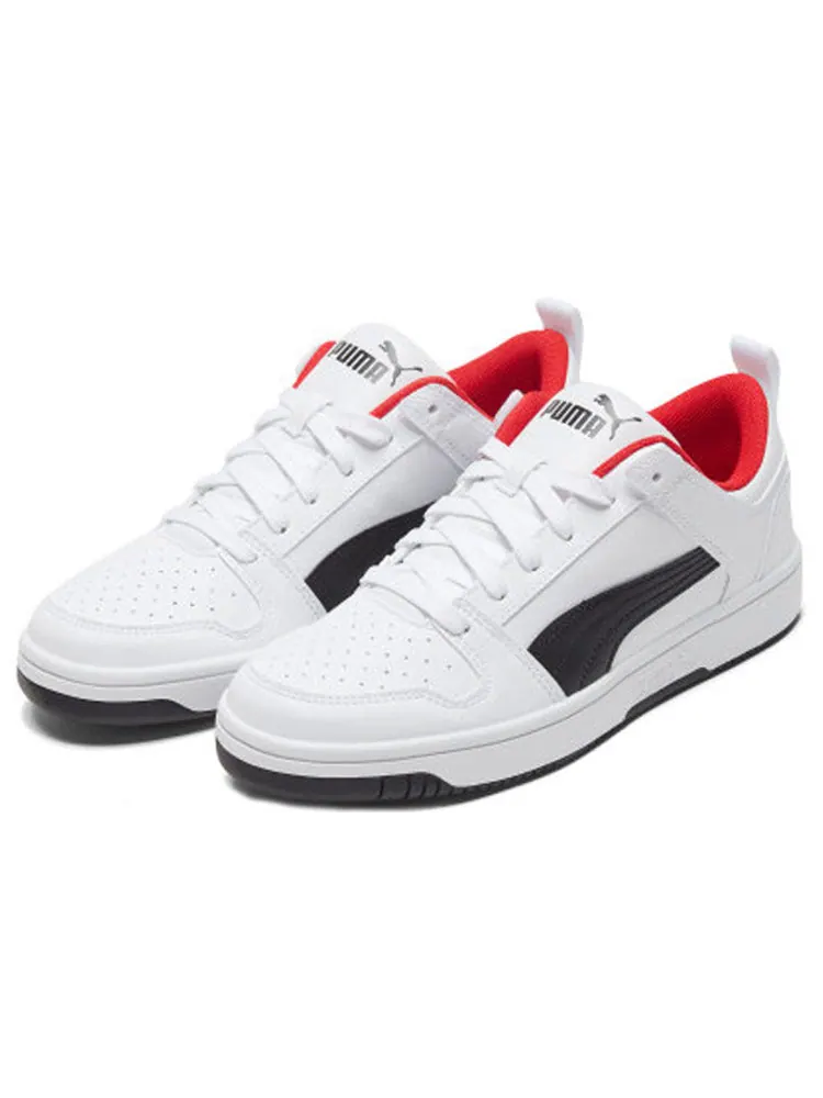 Кеды PUMA REBOUND LAYUP LO SL 'White Black Red' — изображение 3 из 5, красный