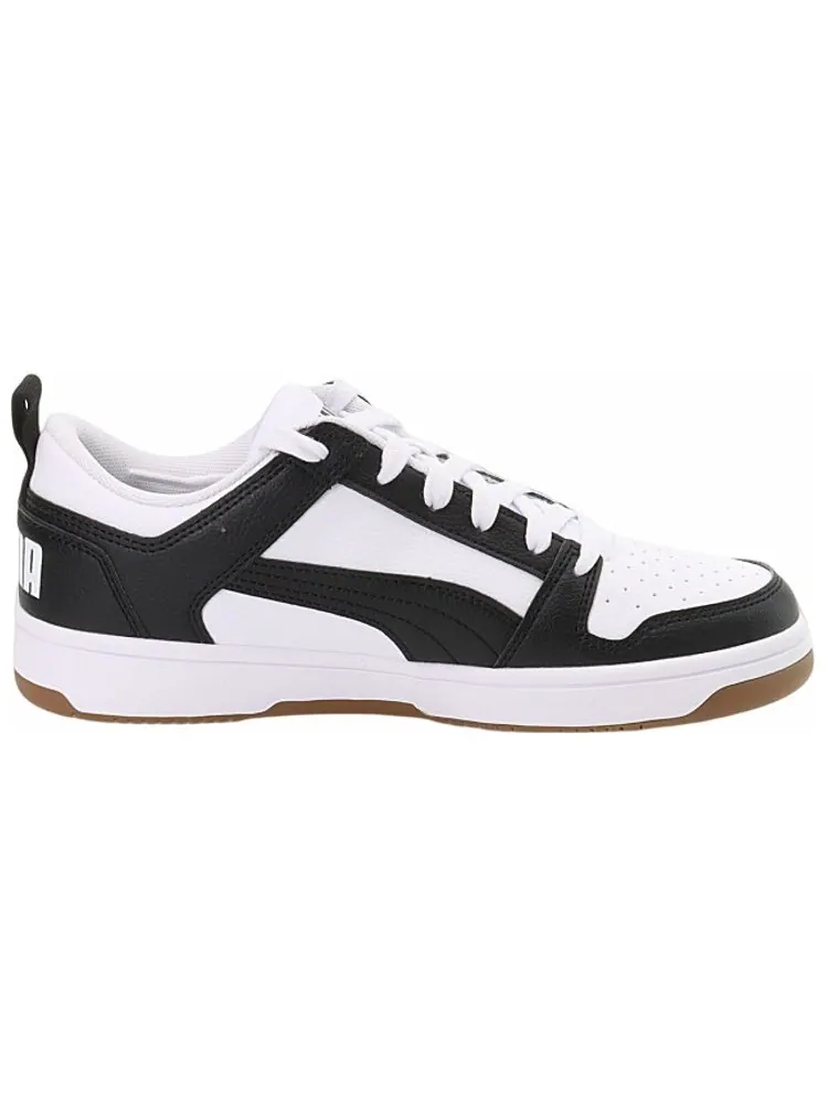 Кеды PUMA Rebound LayUp Low SL 'White Black' — изображение 2 из 5, белый