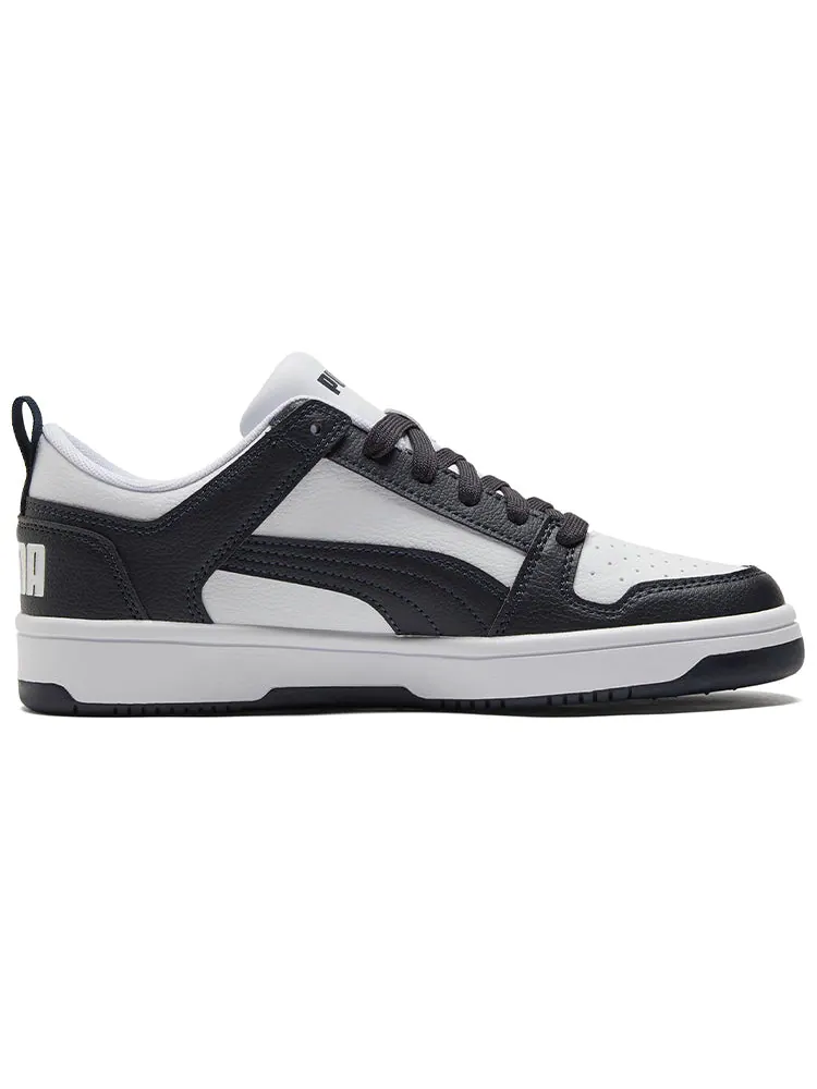 Кеды PUMA Unisex Rebound Sneakers White/Blue — изображение 2 из 5, синий