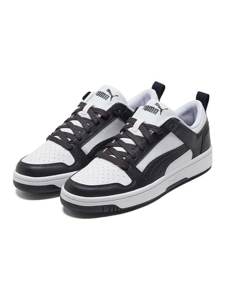Кеды PUMA Unisex Rebound Sneakers White/Blue — изображение 3 из 5, синий