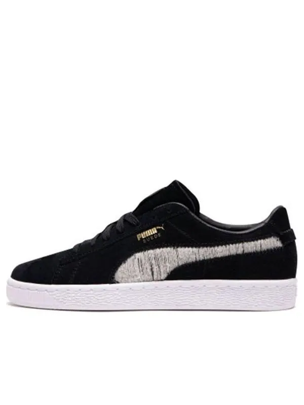 Кроссовки suede ripped denim Puma — изображение 1 из 4, черный