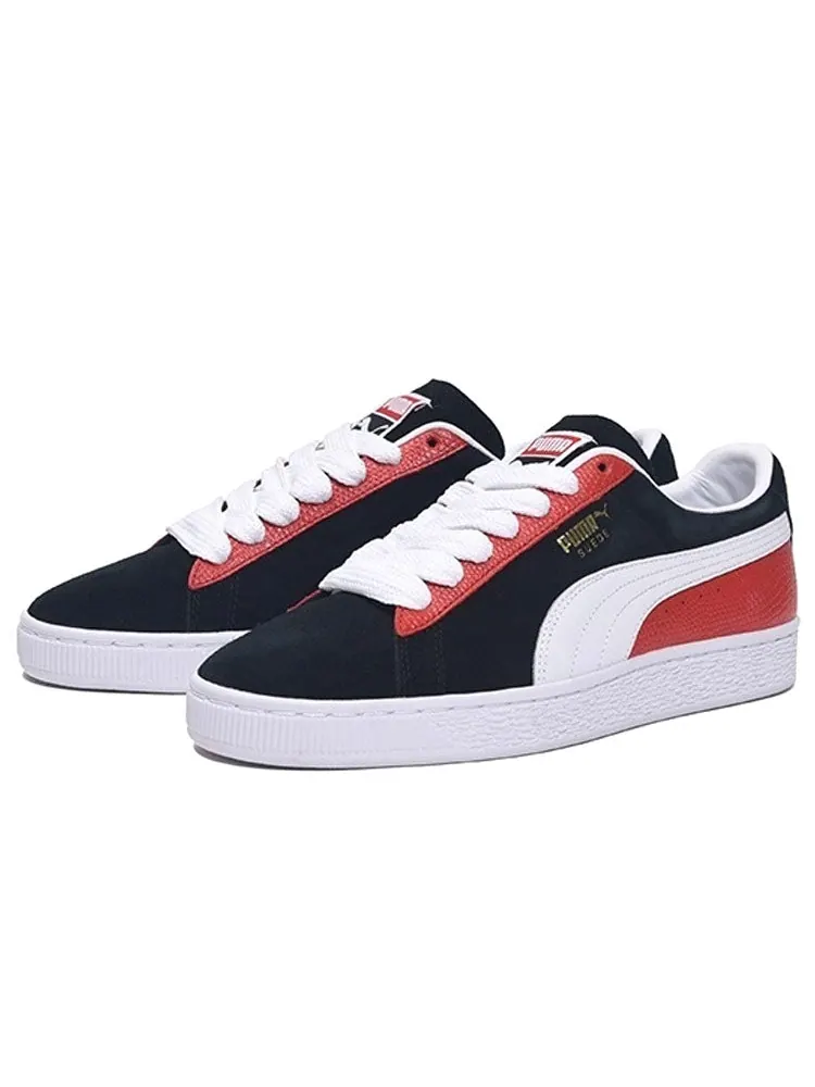 Кеды PUMA Suede Classic Block 'Snakeskin' — изображение 3 из 5, красный