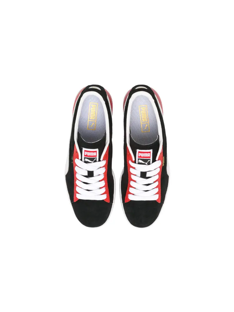 Кеды PUMA Suede Classic Block 'Snakeskin' — изображение 4 из 5, красный