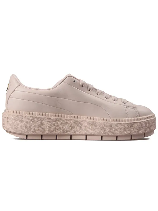 Кроссовки platform trace premium logo wns Puma — изображение 2 из 4, розовый
