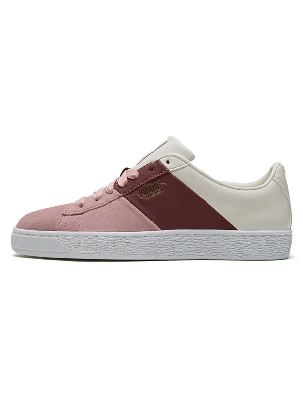 Кроссовки basket remix sneaker Puma — изображение 2 из 4, розовый