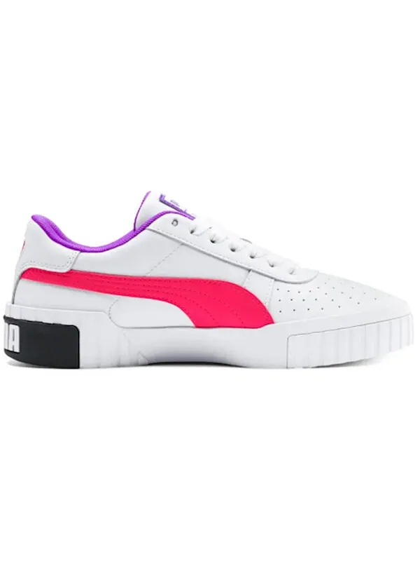 Кроссовки cali chase 'white' Puma — изображение 2 из 4, белый/розовый