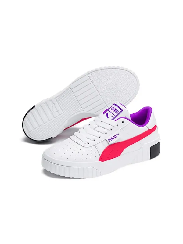 Кроссовки cali chase 'white' Puma — изображение 3 из 4, белый/розовый